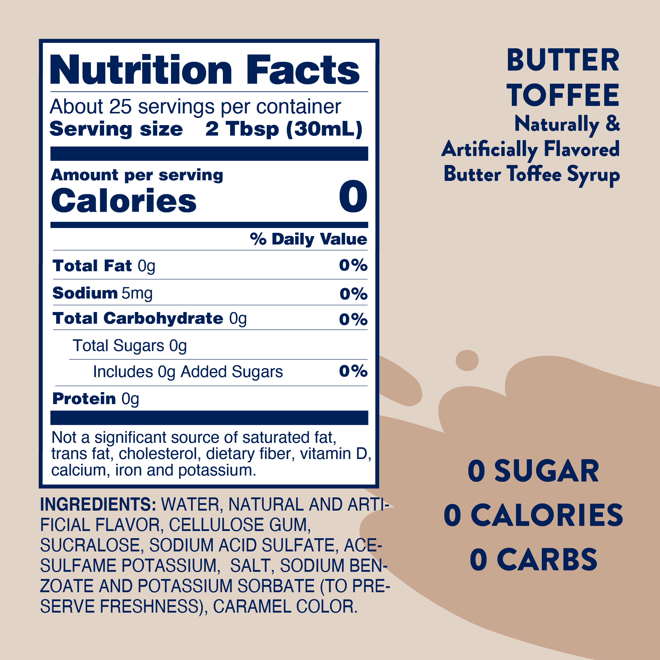 Butter Toffee Syrup!