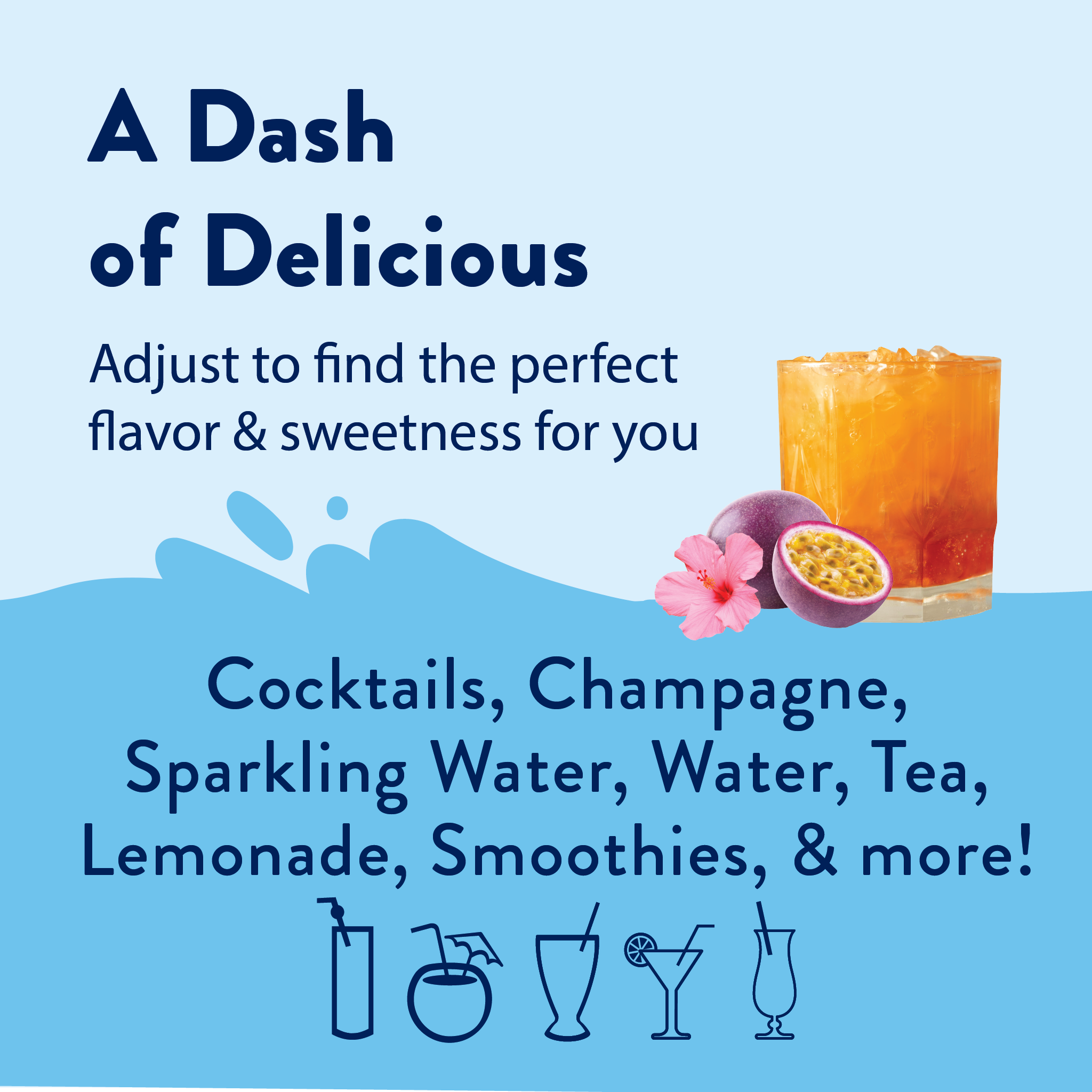 Sugar Free Hibiscus Passion Fruit Flavor Infusion Syrup!