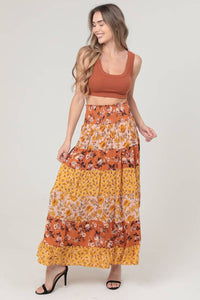 Dusty Dawn Smocked Skirt!