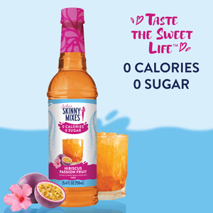 Sugar Free Hibiscus Passion Fruit Flavor Infusion Syrup!
