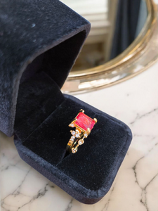 Fushia Pink Ring Set!