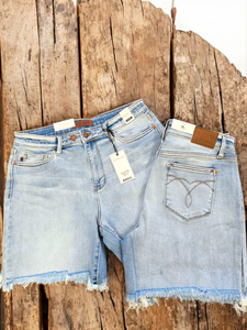 Judy Blue Cutoff Dad Shorts!