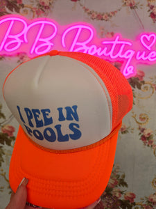 Pee in Pools Caps! 3 colors!