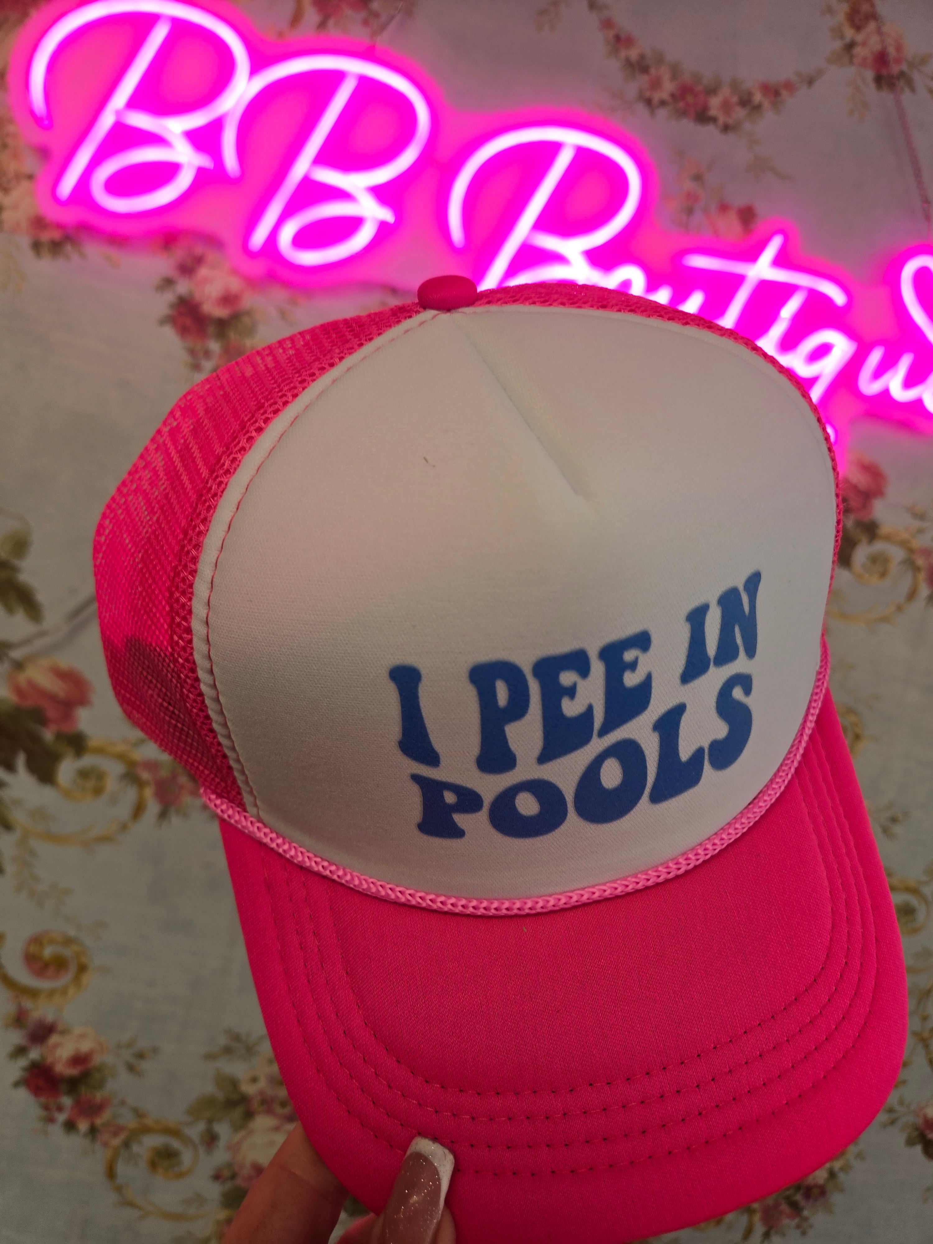 Pee in Pools Caps! 3 colors!