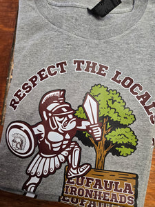 Eufaula Respect the Locals Tee! Adult & Youth!