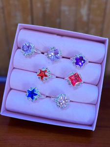 Girls' Glitzy Rings!