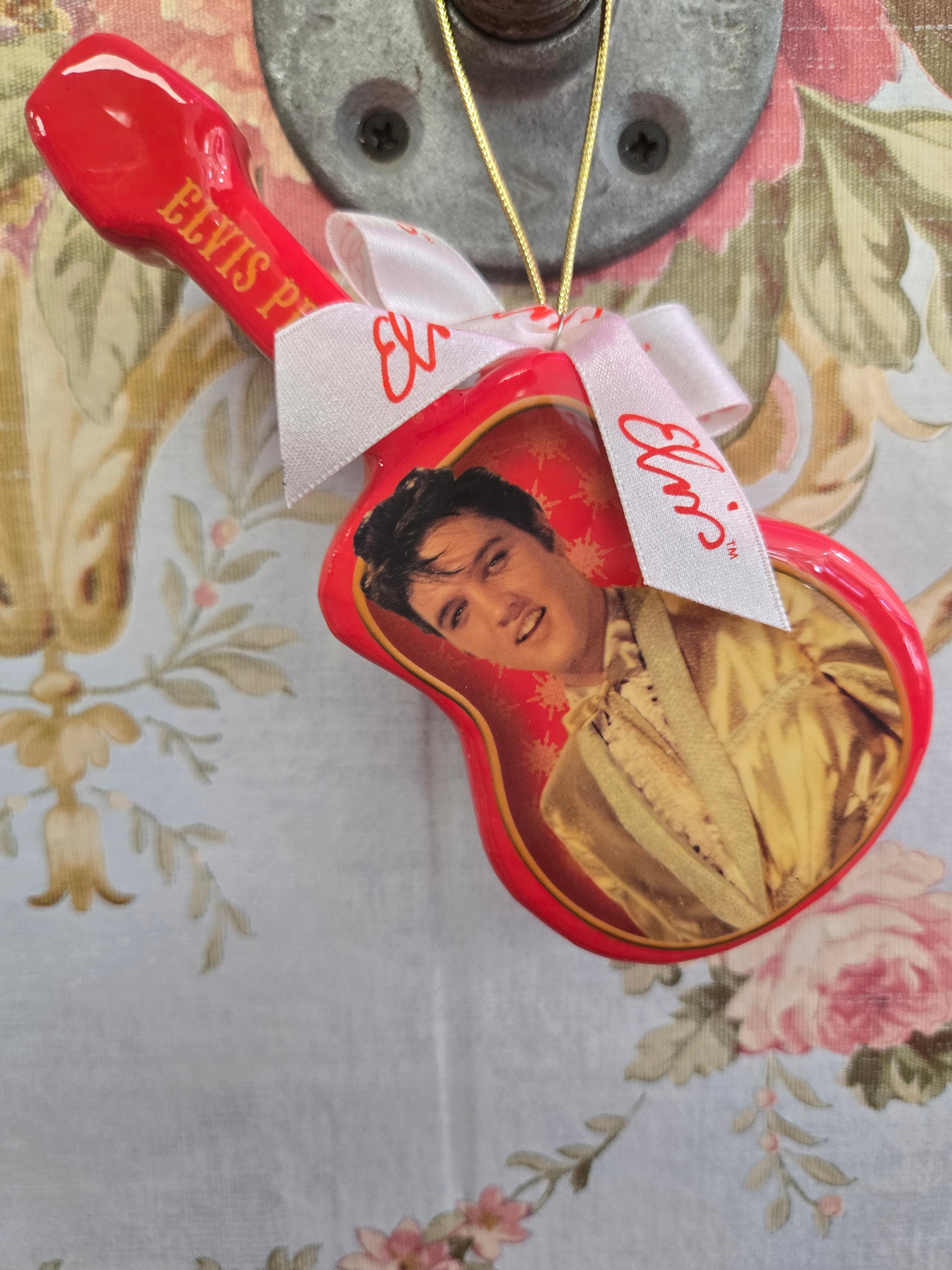 Vintage Lucille Ball or Elvis Ornament!
