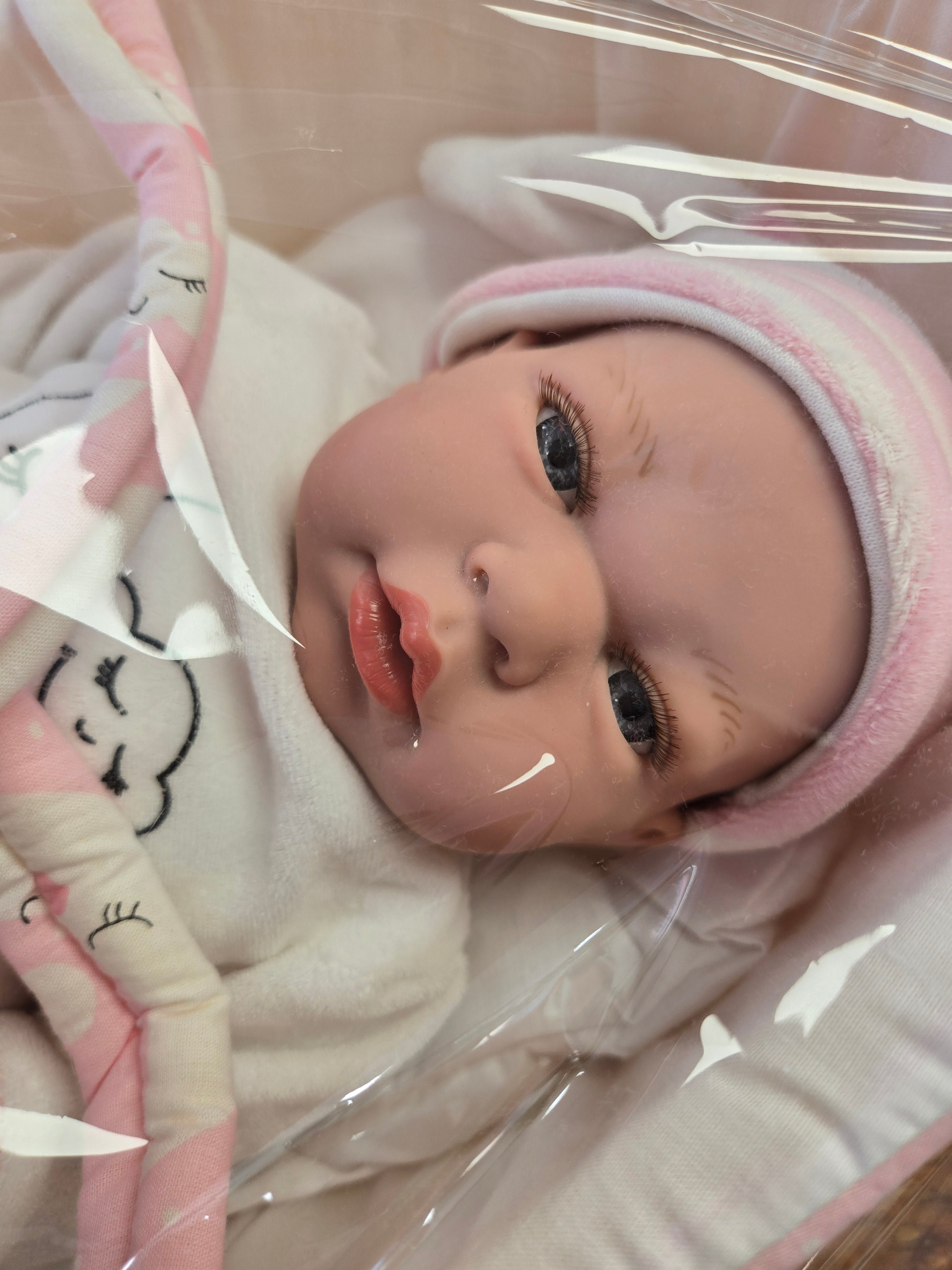 Reborn Baby with Moon Bassinet!