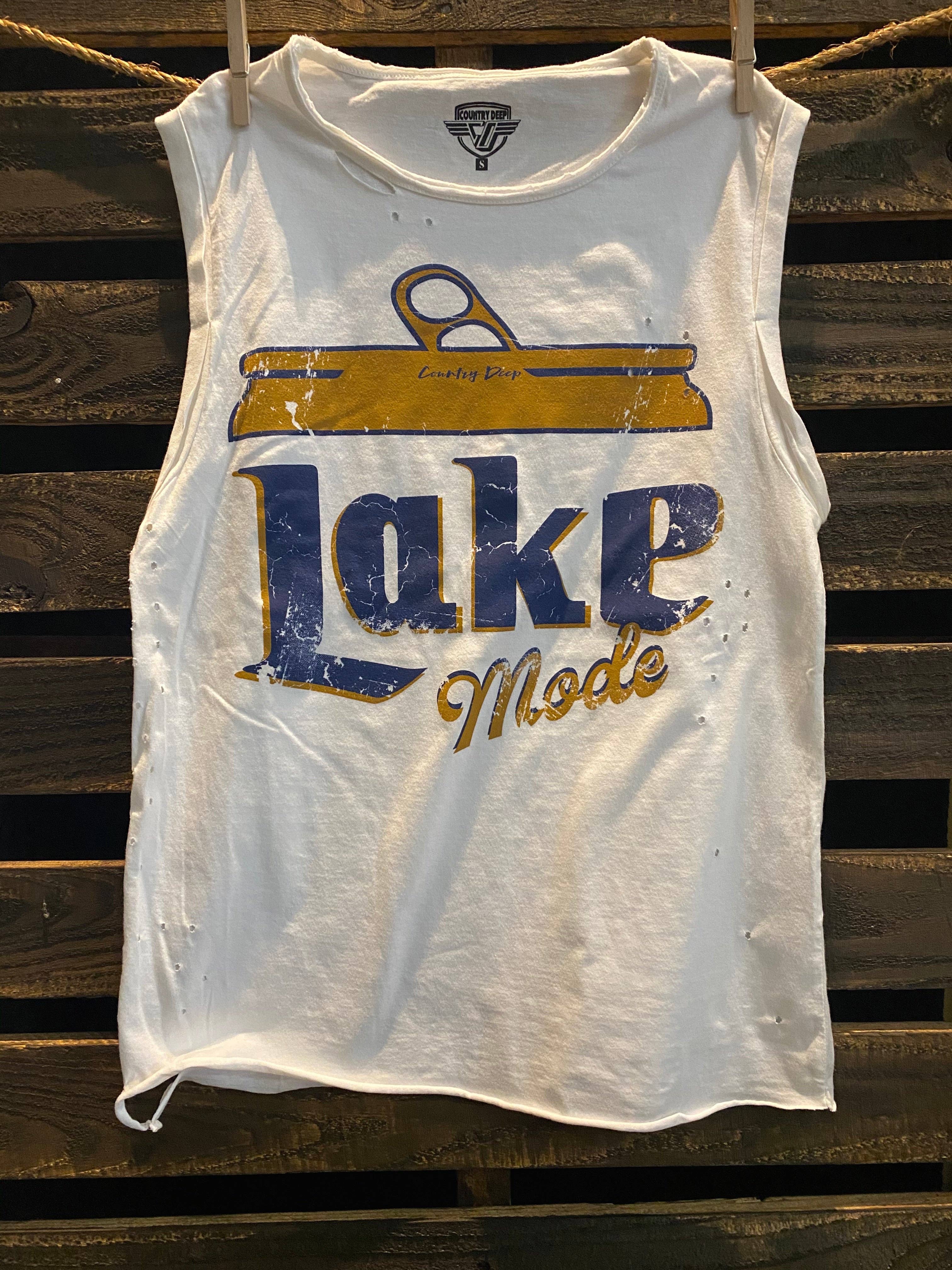 Lake Mode Relaxed Muscle Tee!