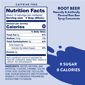 Sugar Free Root Beer Float Syrup!