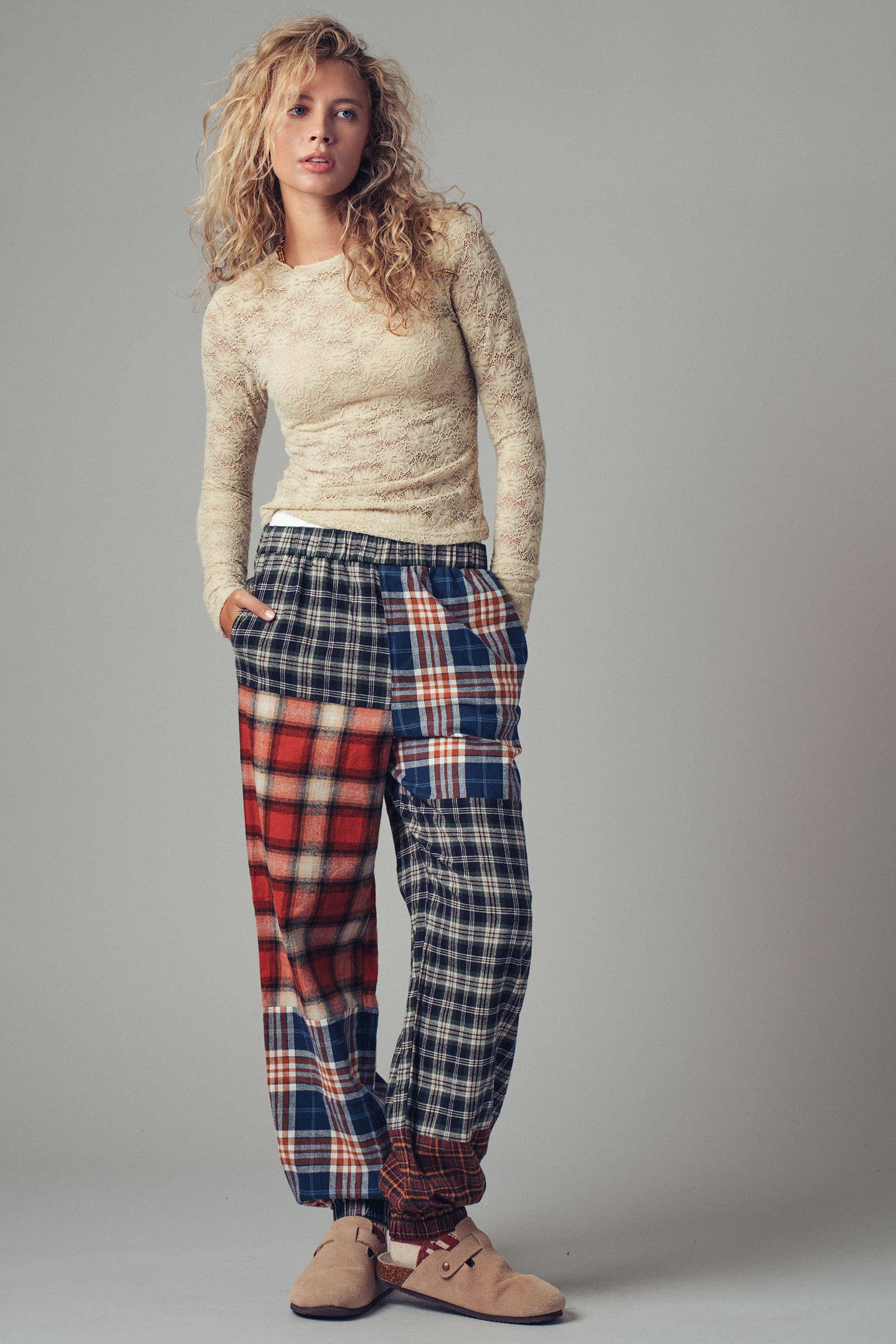 Boho Flannel Joggers!