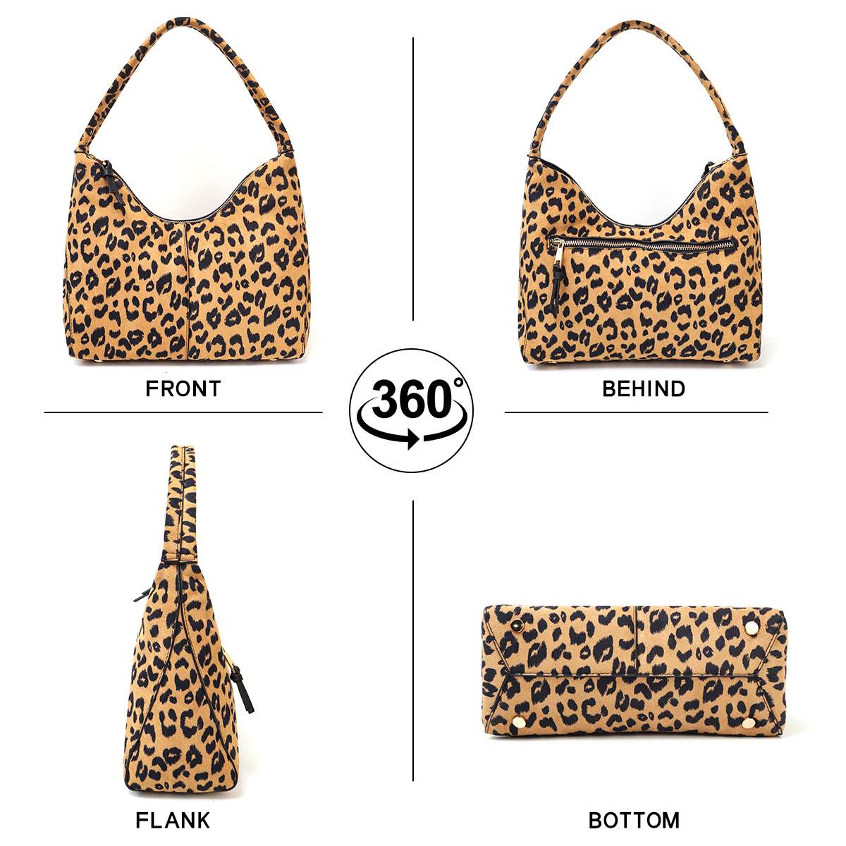 Cheetah Print Women Shoulder Bag!