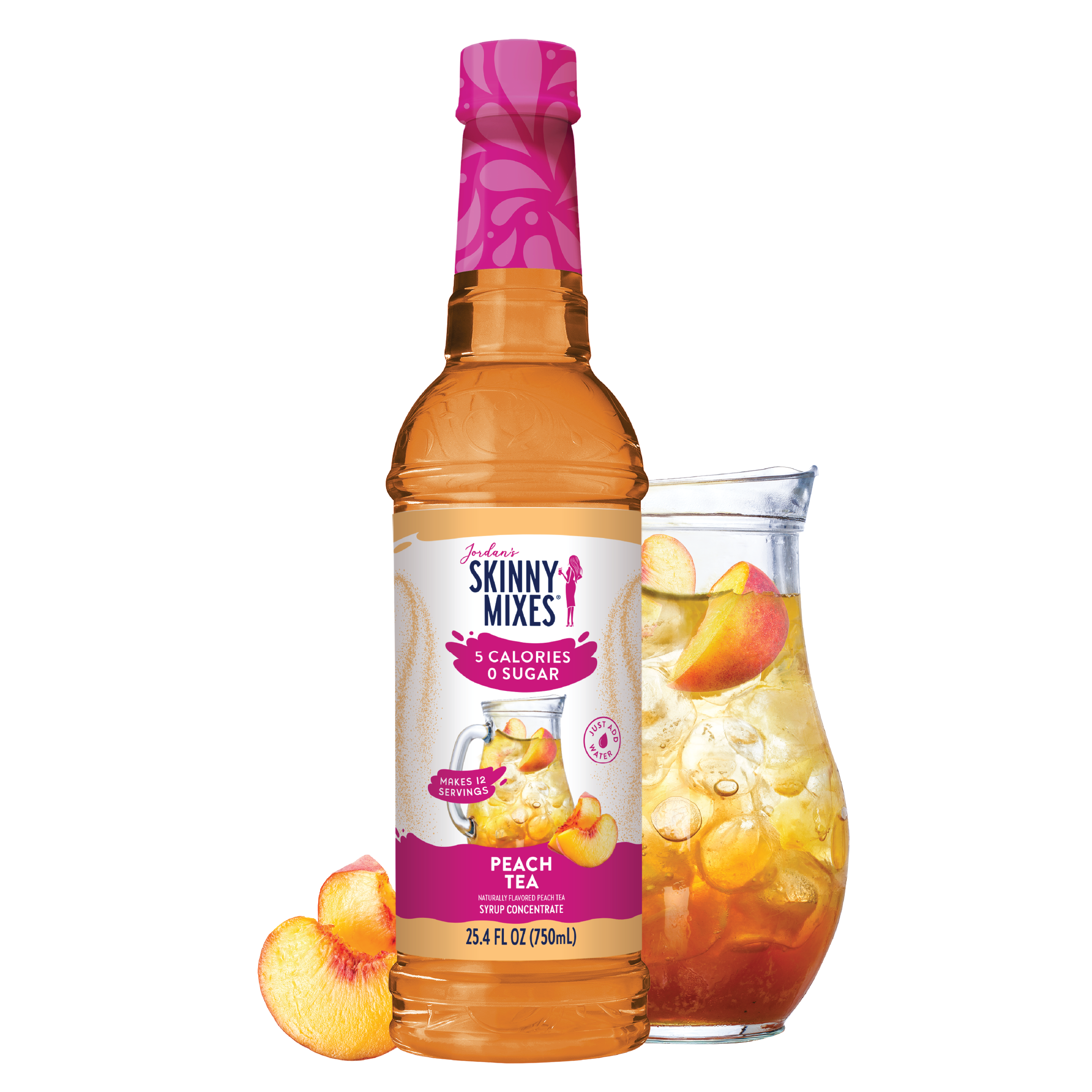 Sugar Free Peach Tea Syrup!