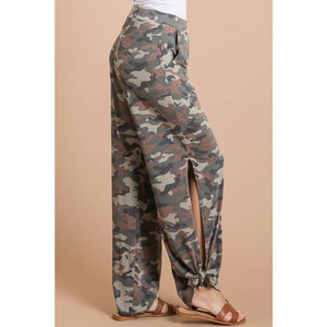 Camo Split Side Pants!