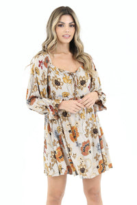 Whispers of Fall Baby doll Dress!