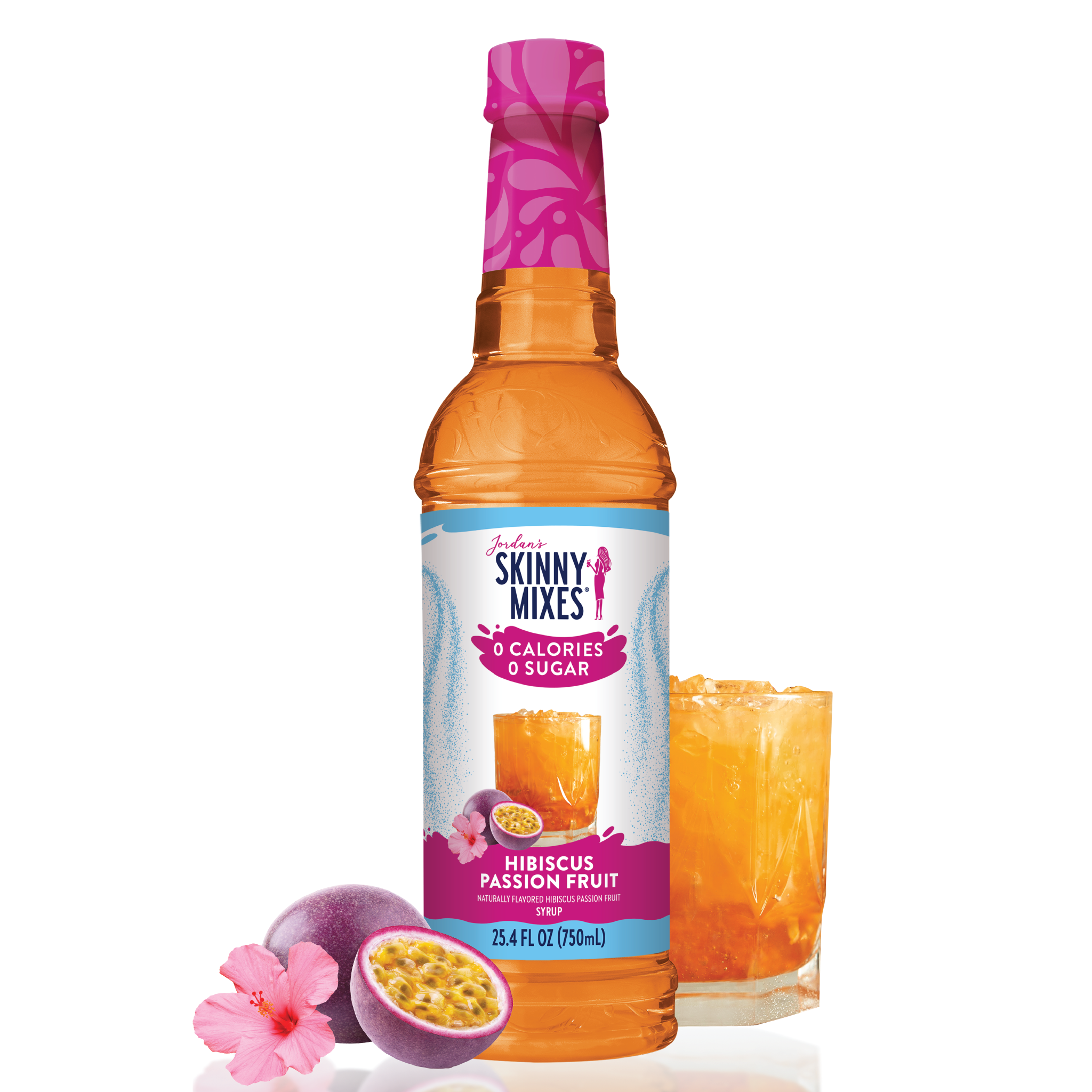 Sugar Free Hibiscus Passion Fruit Flavor Infusion Syrup!