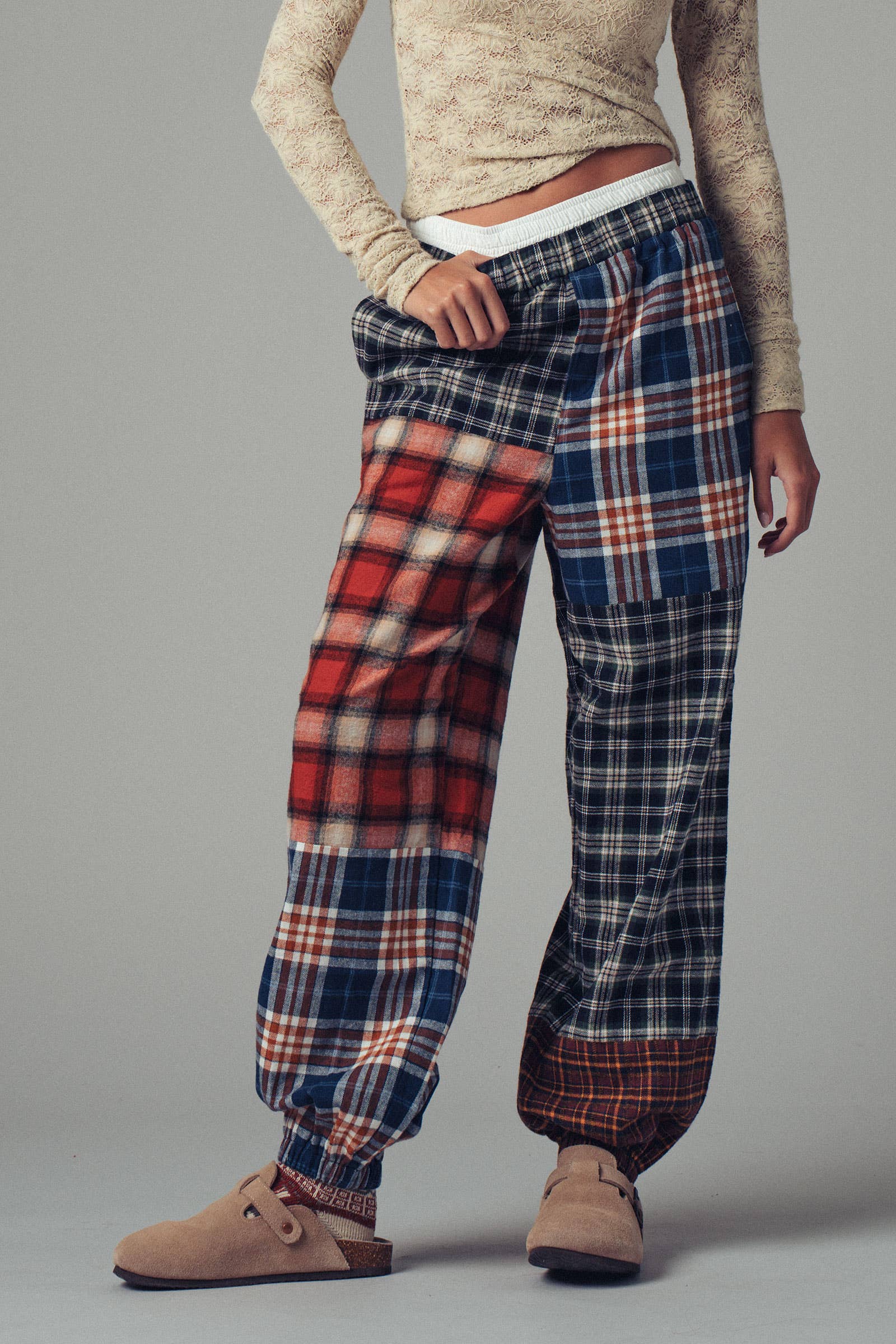 Boho Flannel Joggers!
