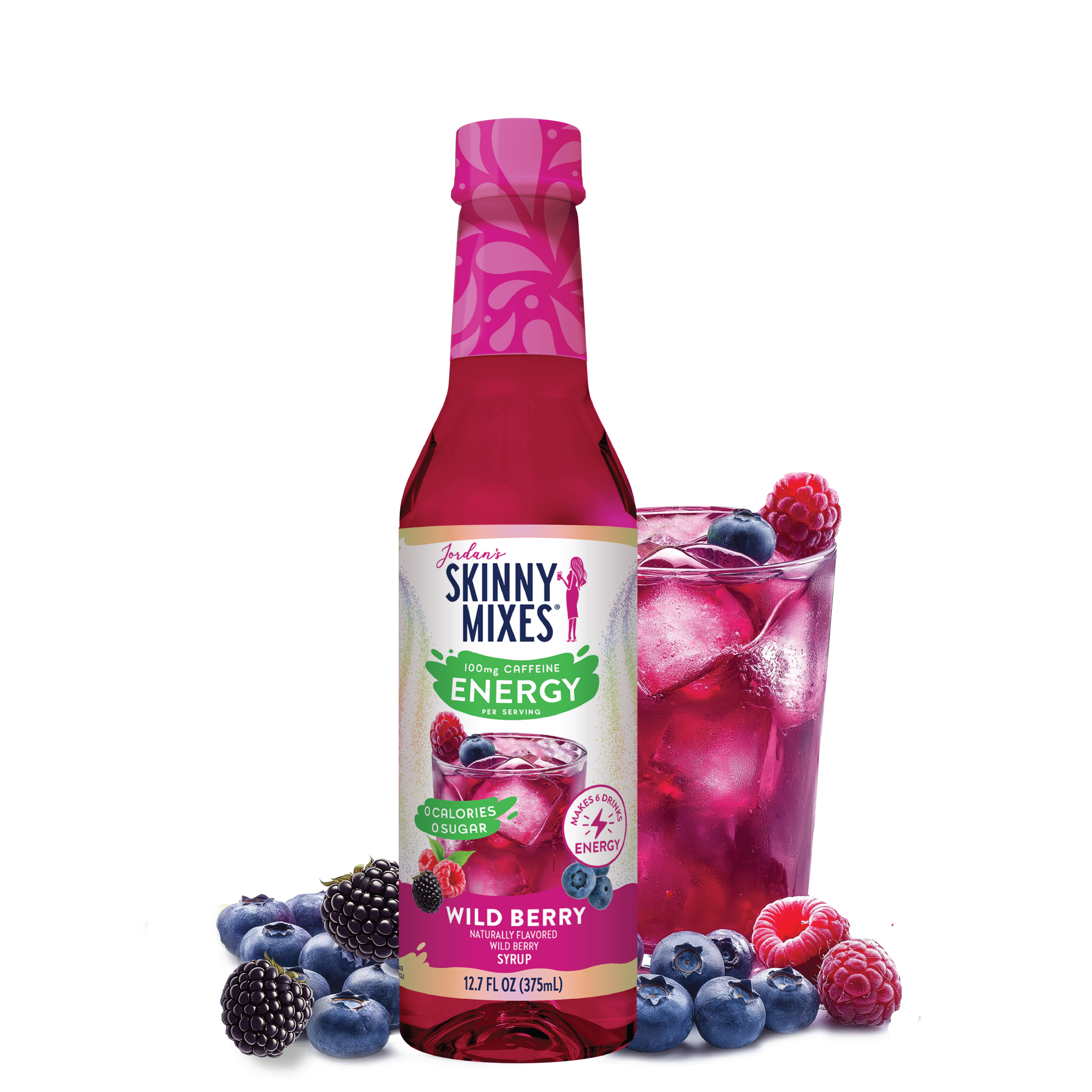 Wild Berry Energy Syrup!  - 375ml
