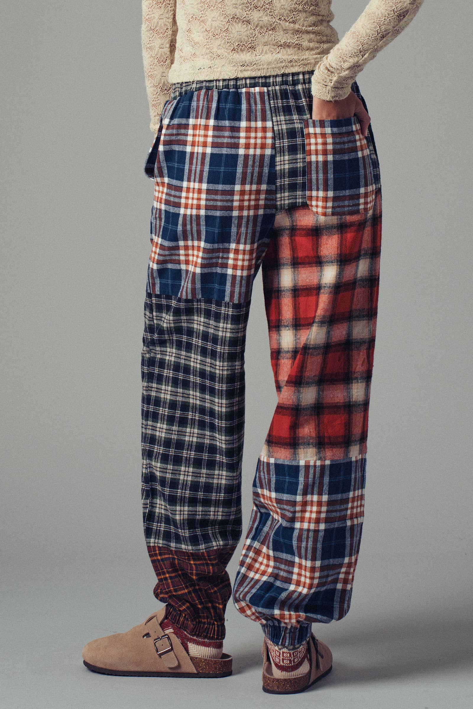 Boho Flannel Joggers!