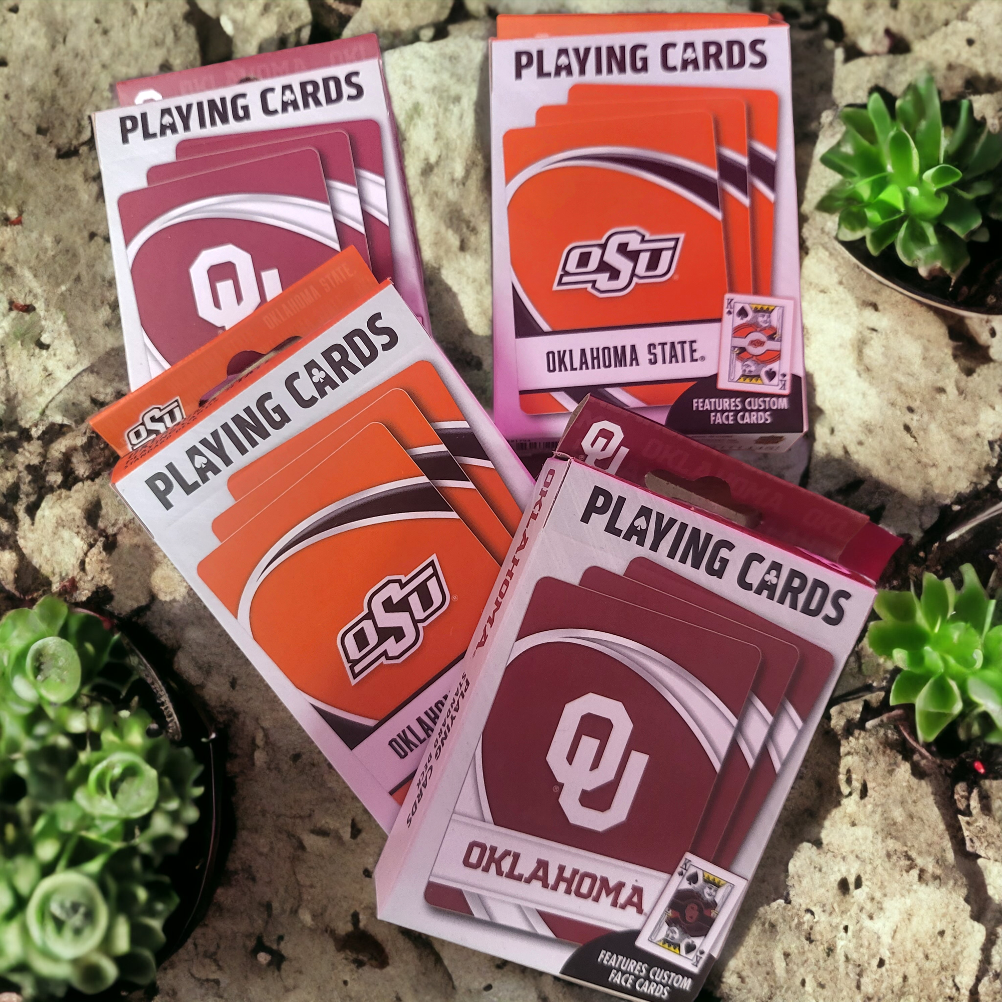 In Stock! OU/OSU Playing Cards!