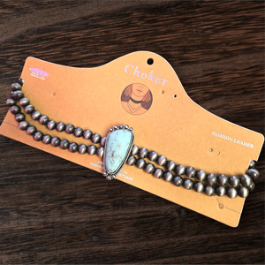 Turquoise Choker Chains!