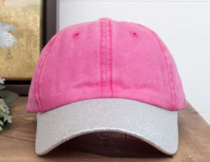 In stock!  GIRLS Glitter Caps!