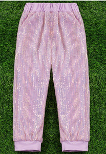 Girls Glitter Joggers!