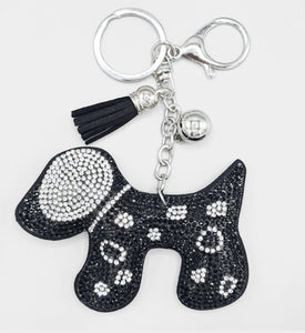 In stock!  Bling Dog Keyring!