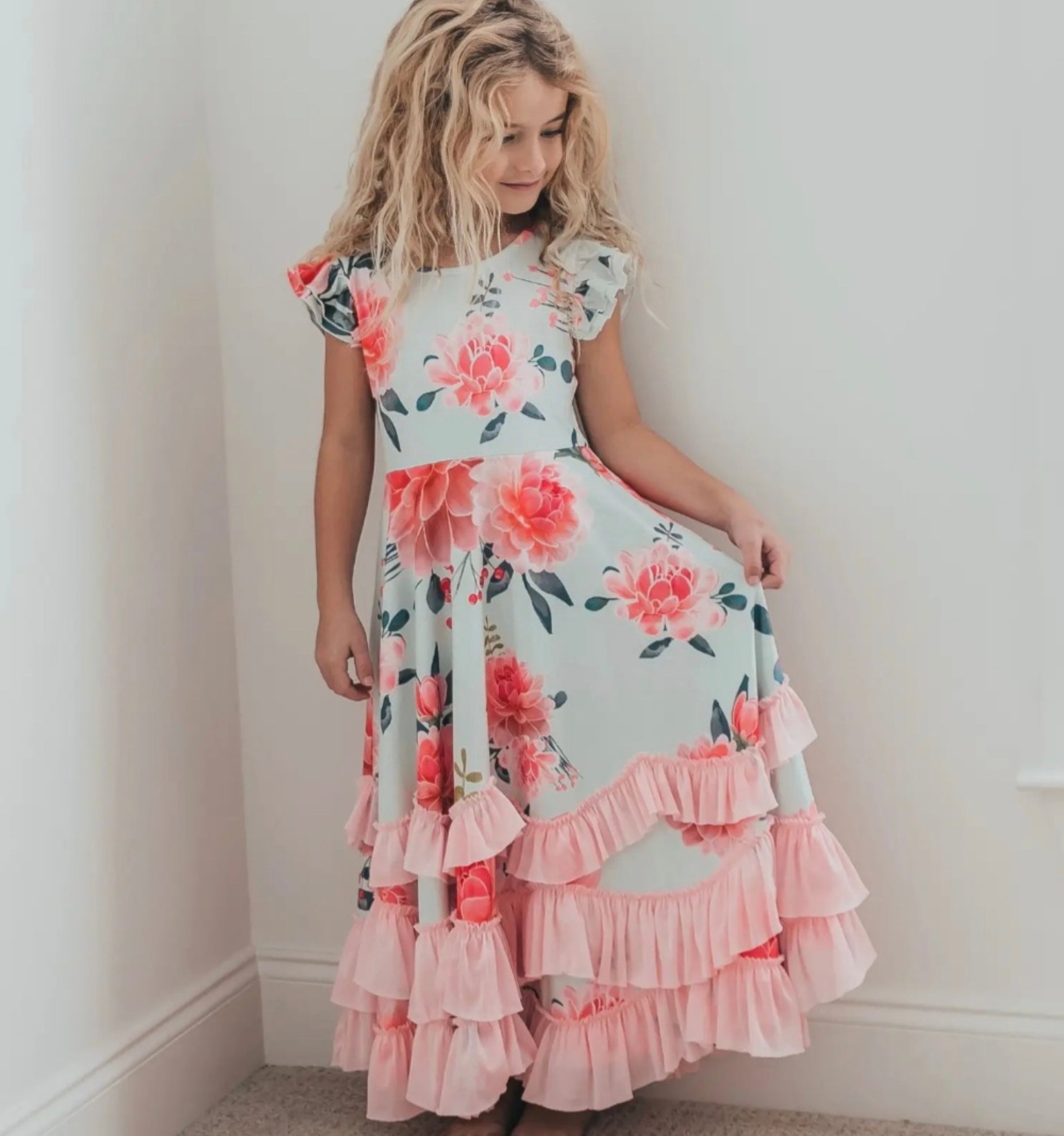 Girls' Flutter Dresses