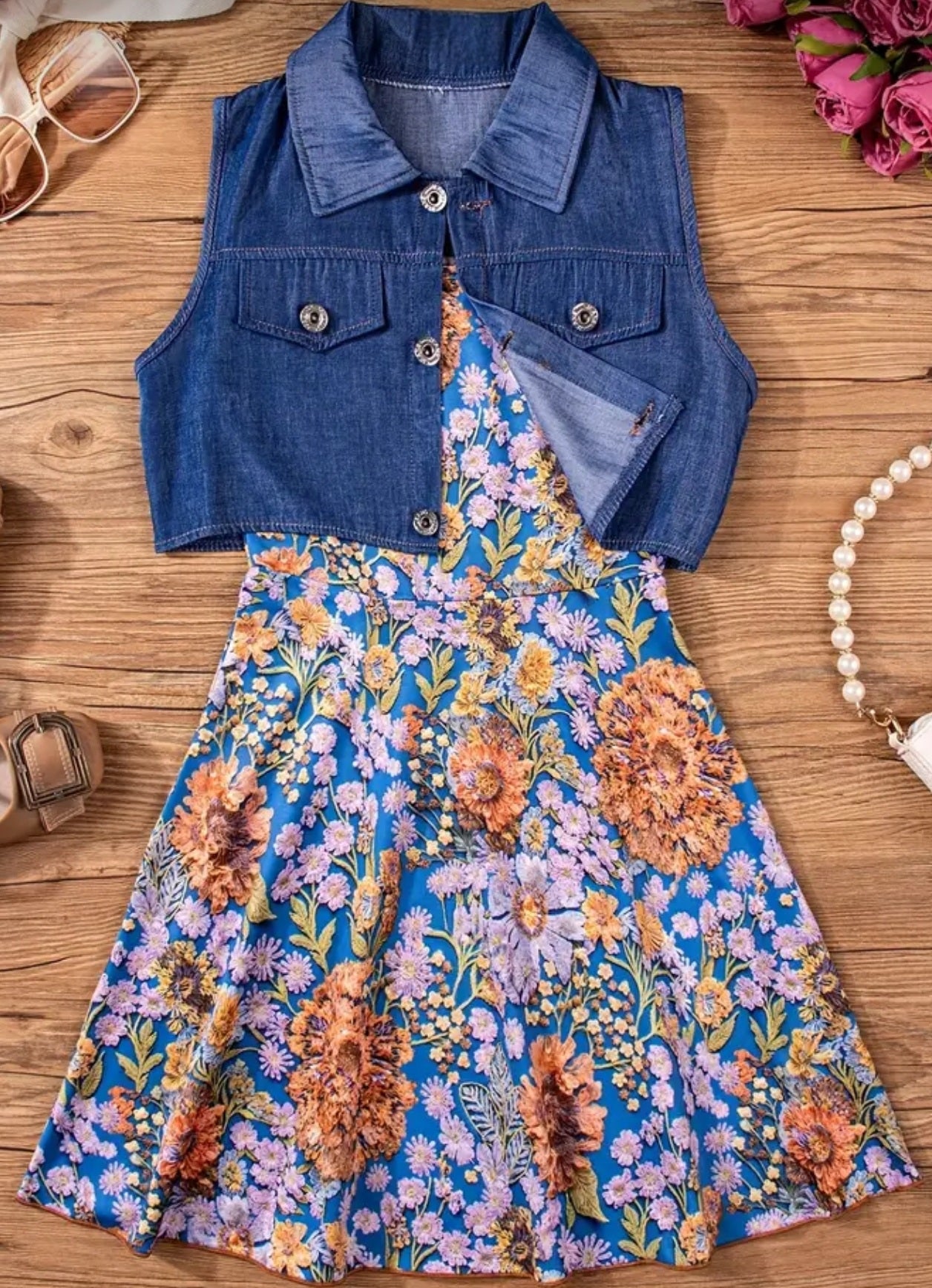 Tween Tank Dress with Jacket!