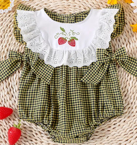 Plaid Summer Romper!
