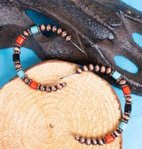 Coppertone Hoops!