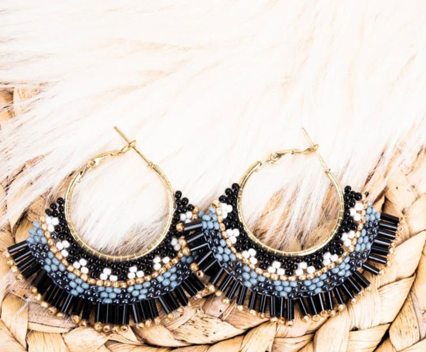 Gold Tone Hoop Earrings! 3 Colors!