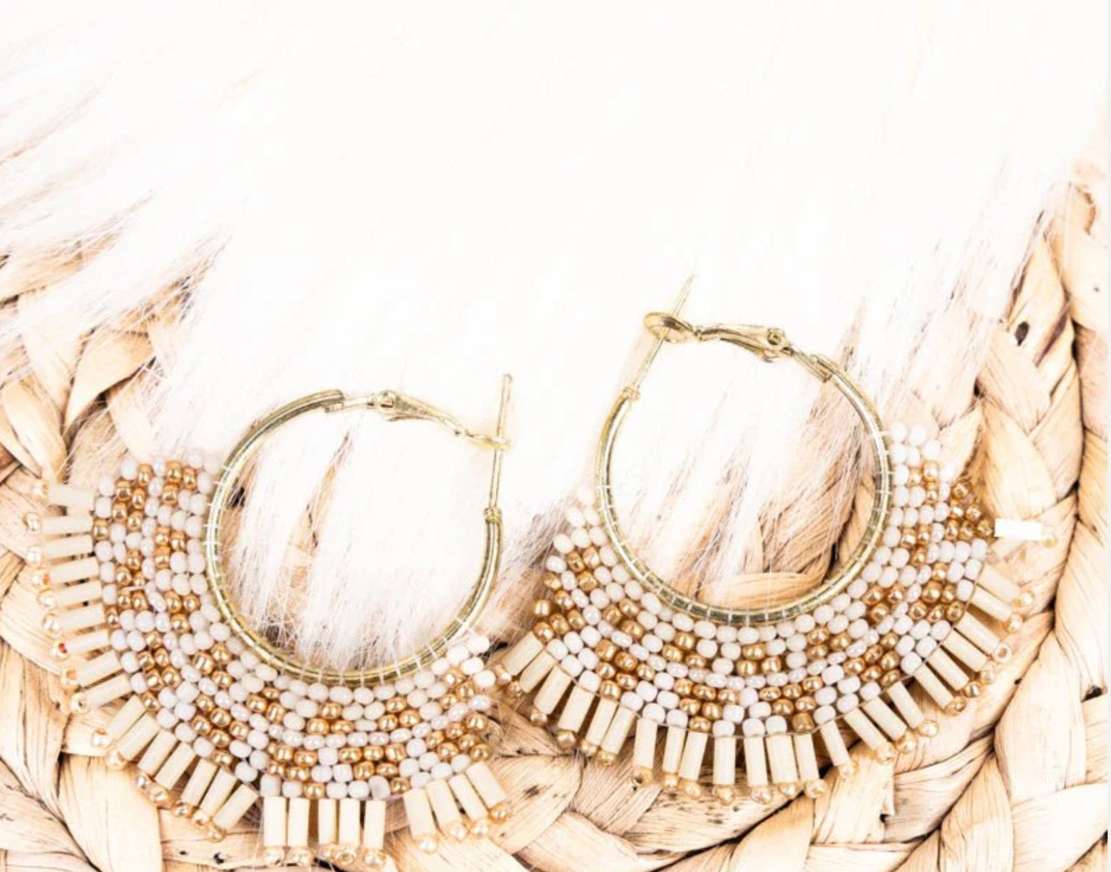 Gold Tone Hoop Earrings! 3 Colors!