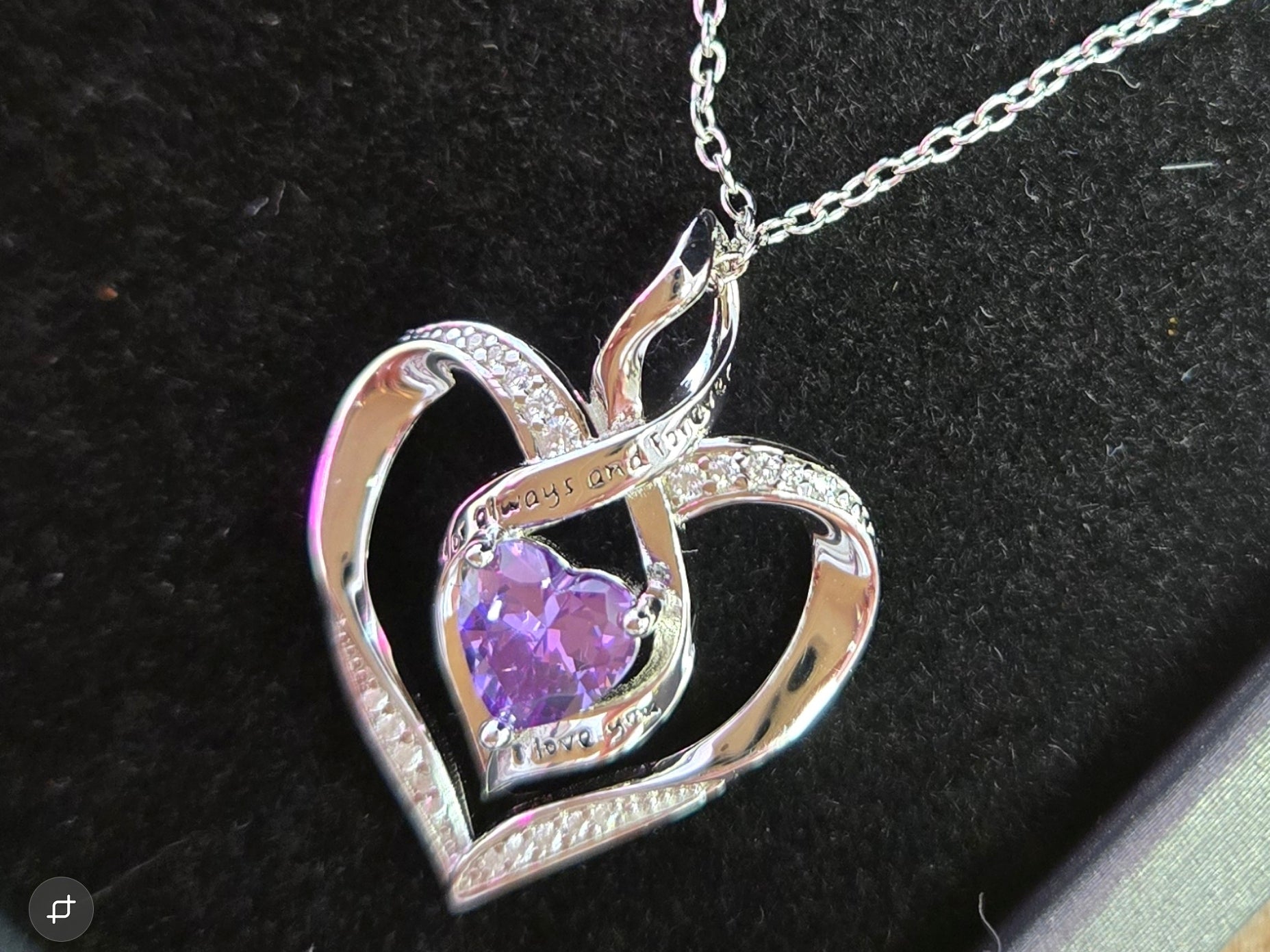 Sterling I Love Necklace!