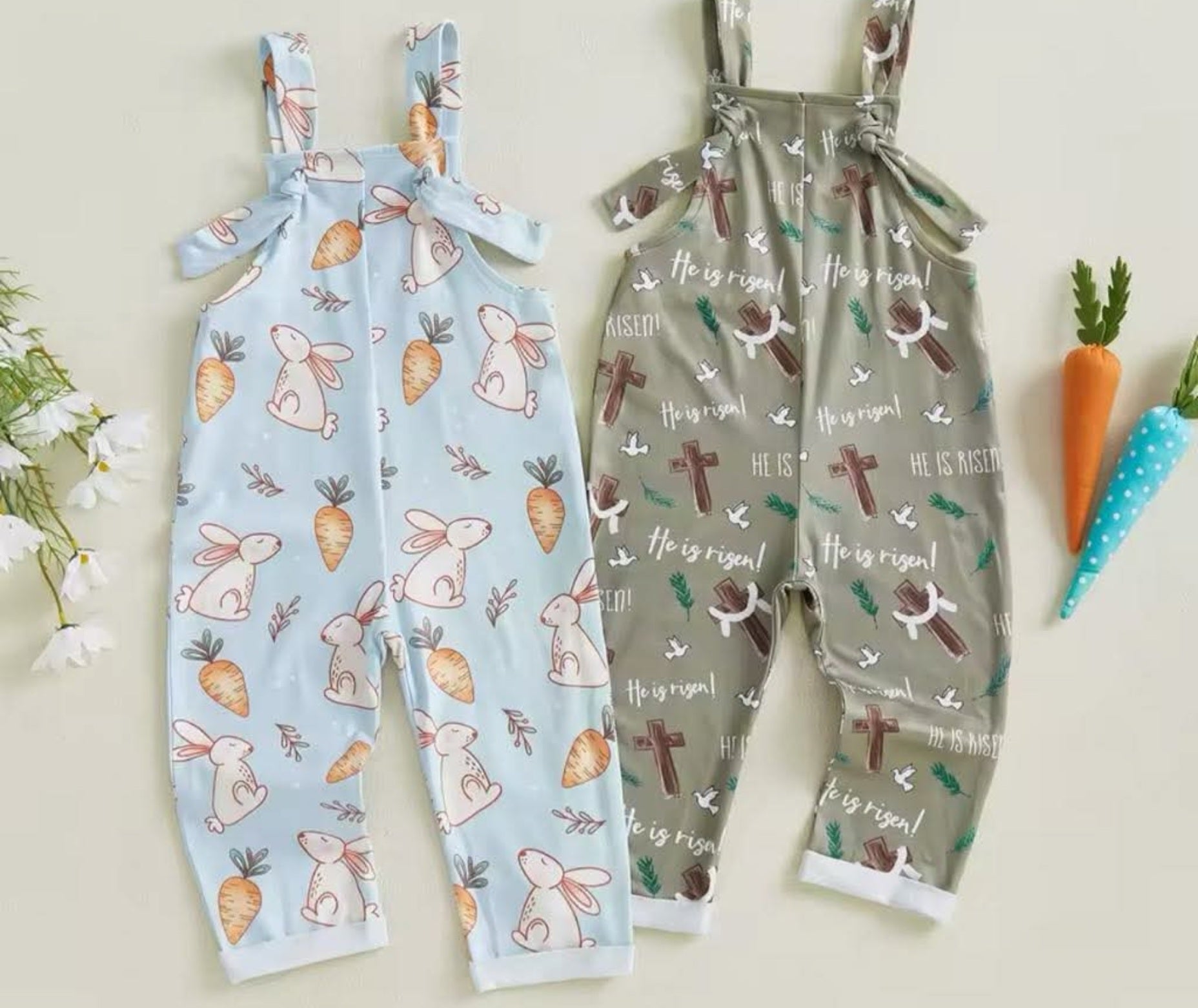 Boys Bunny Romper!