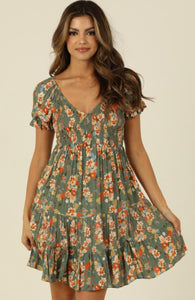 Floating Floral Dress!