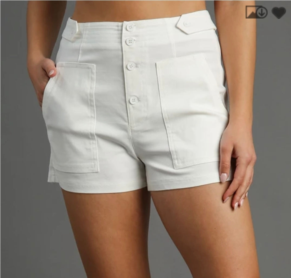 Button Front Shorts!