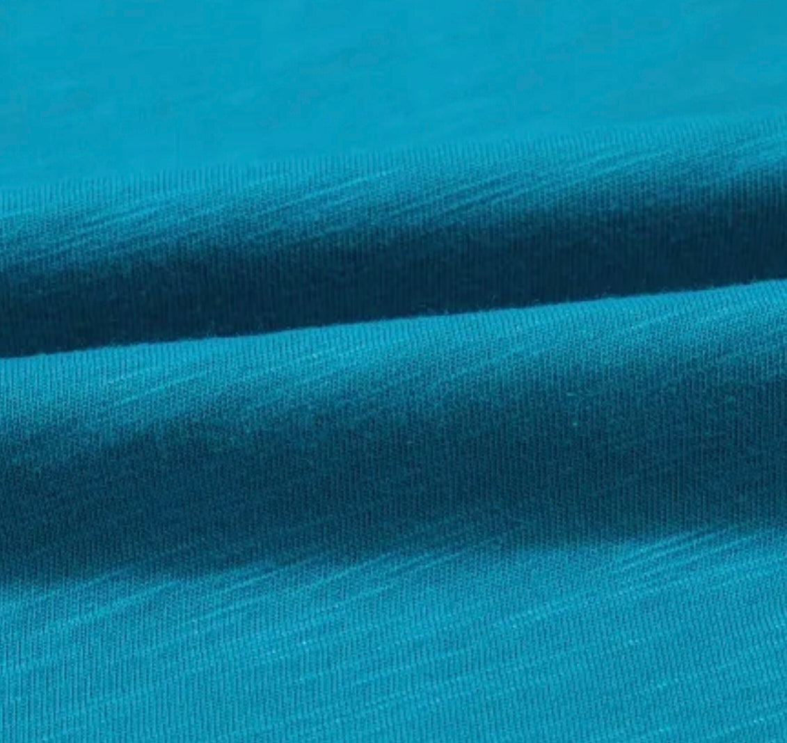 Peacock Blue Scoop Tank!