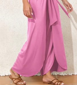 Split Leg Relaxed Pants!