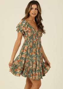 Floating Floral Dress!