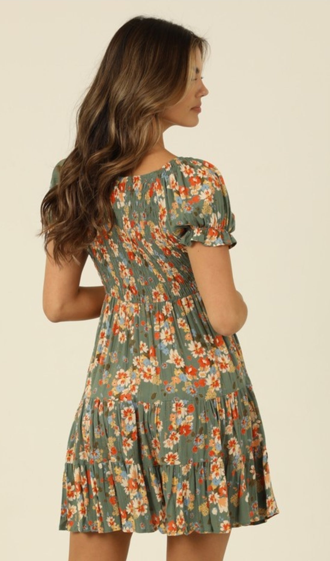 Floating Floral Dress!