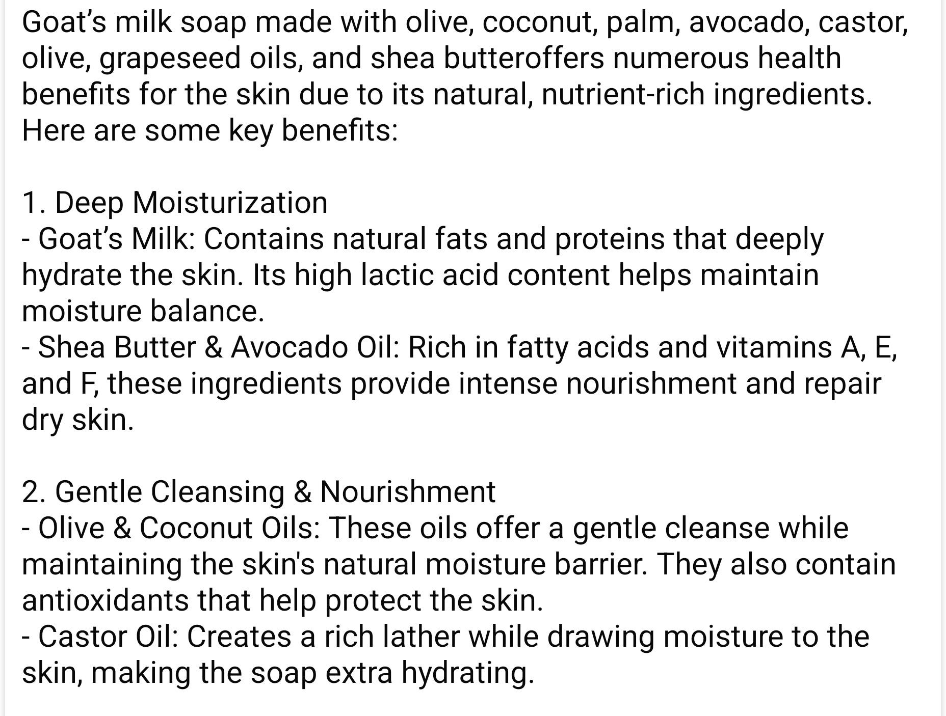 Goat Milk Soap!