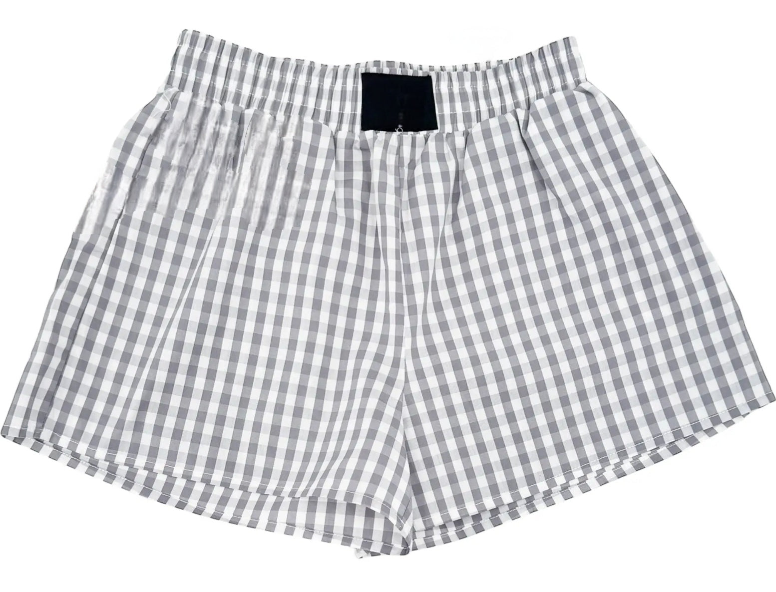 Gingham Boxer Shorts! 3 Colors!