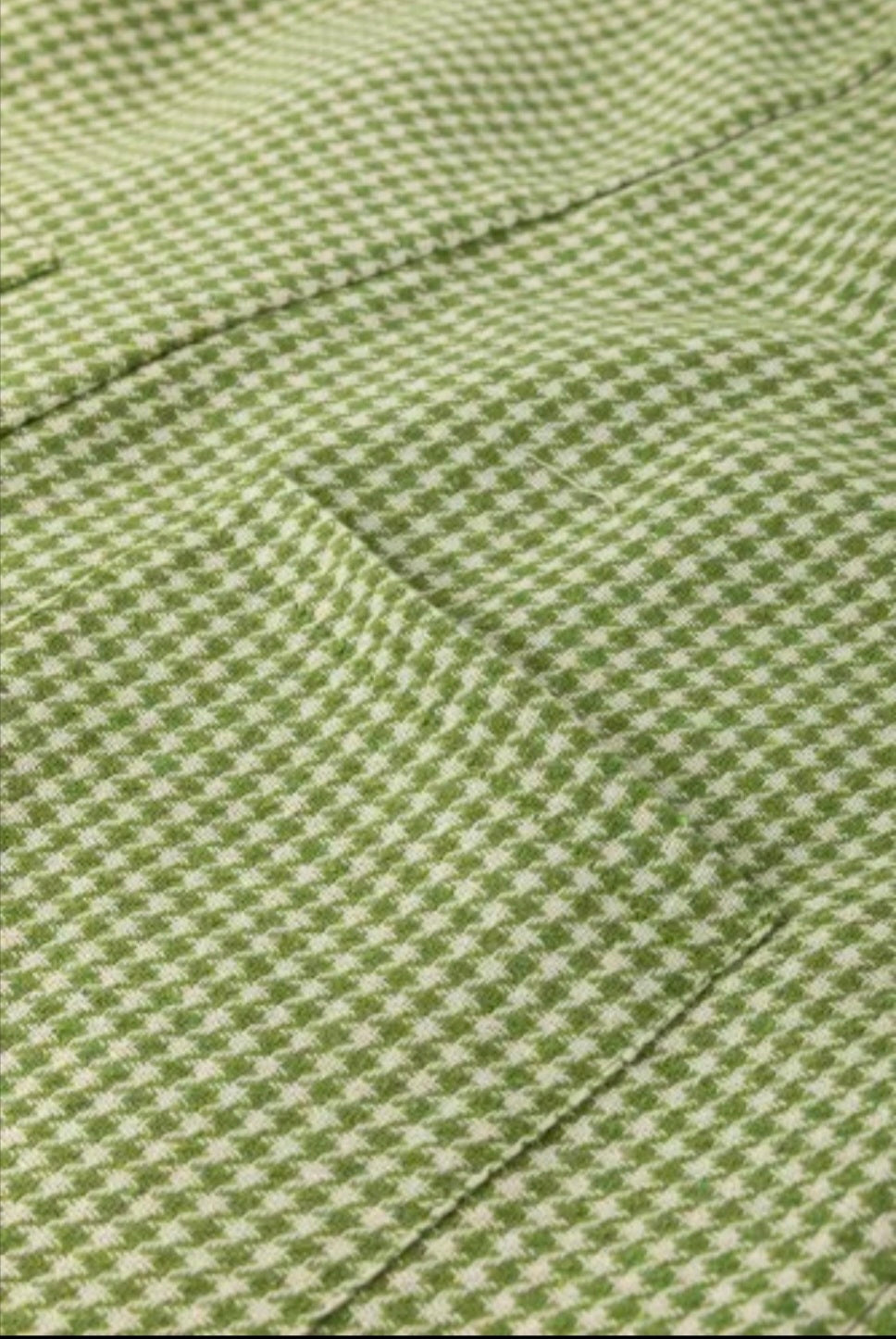 Gingham Green Overalls!