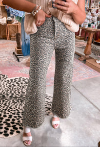 Leopard Print Jeans!