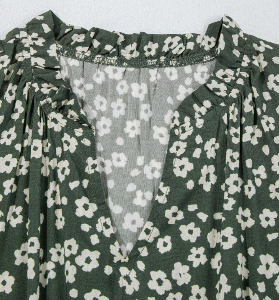 Boho Floral Dress!