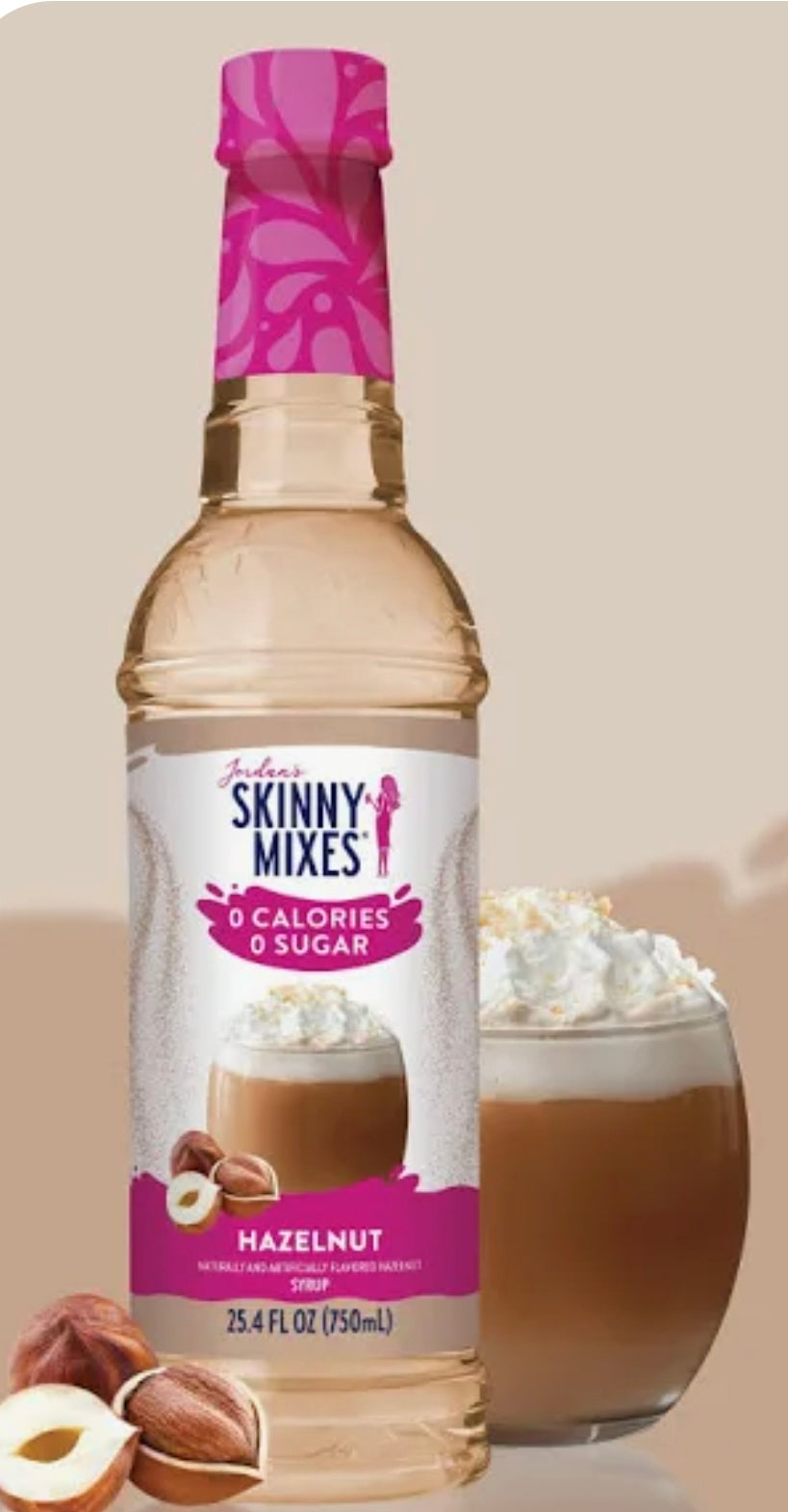 Hazelnut Skinny Syrup!