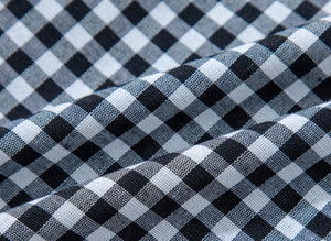 Black Gingham Boxer Shorts!