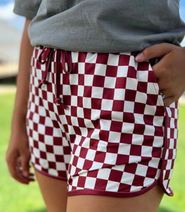 Checked Gameday Shorts!